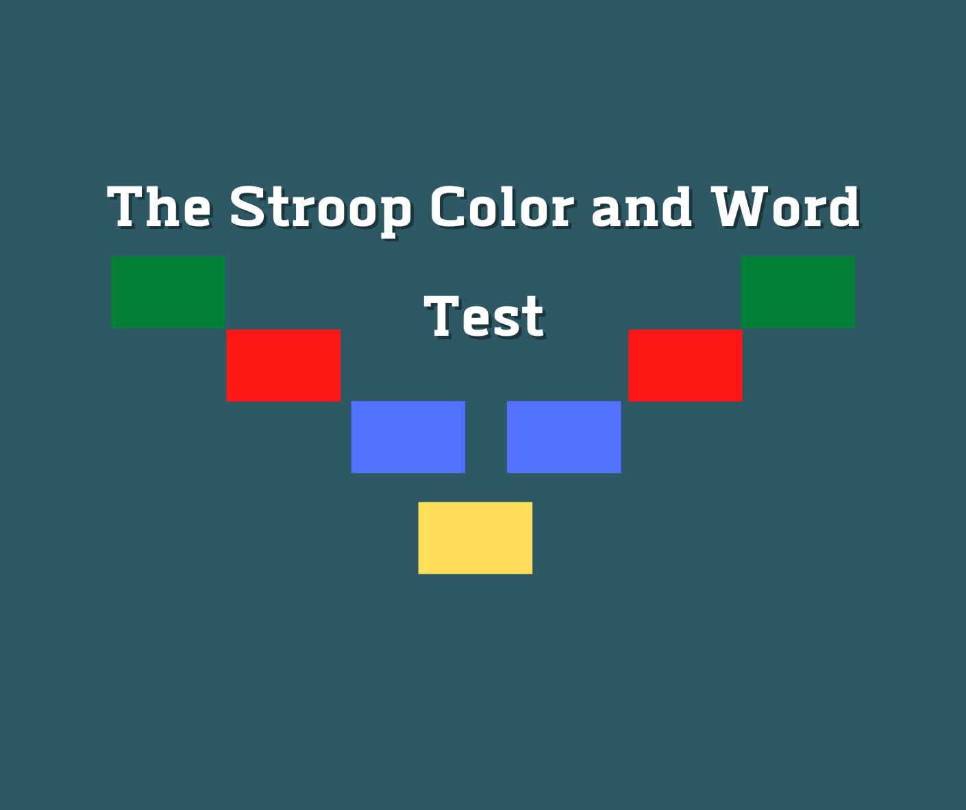 The Stroop Color and Word Test - RCRC